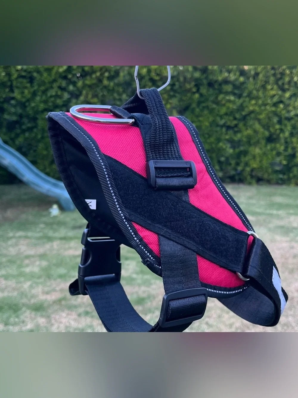 ShawnCo Essential Dog Harness, No-Pull Pet Vest with 3 Leash Clips, No Choke, Re
